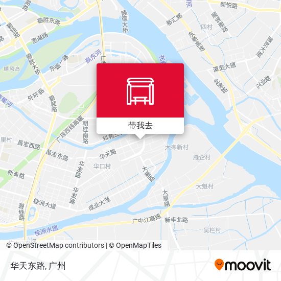 华天东路地图