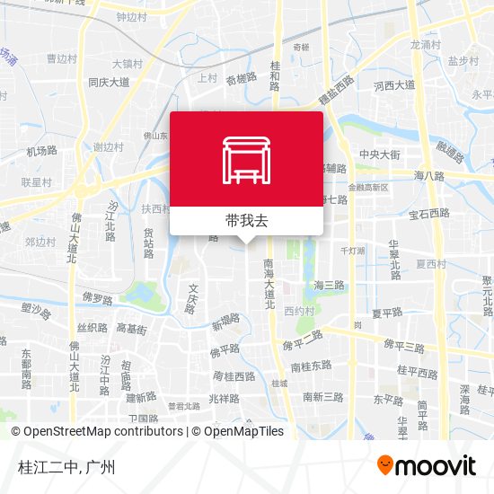 桂江二中地图