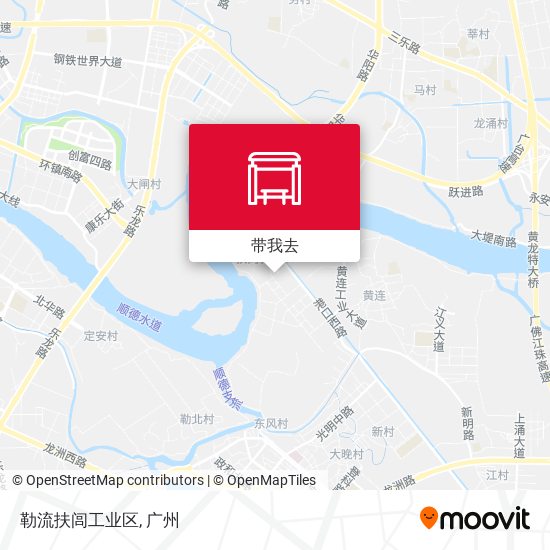 勒流扶闾工业区地图