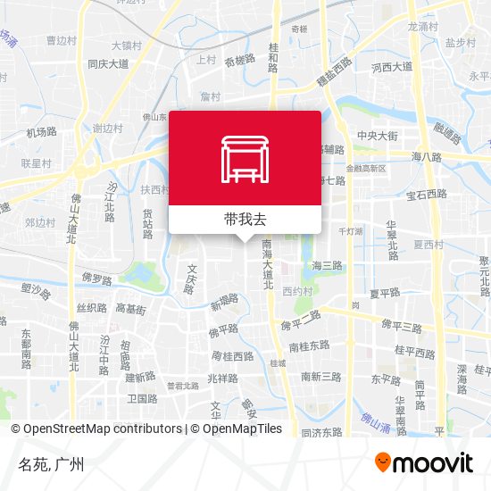 名苑地图