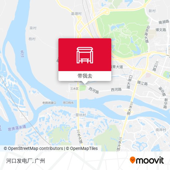 河口发电厂地图