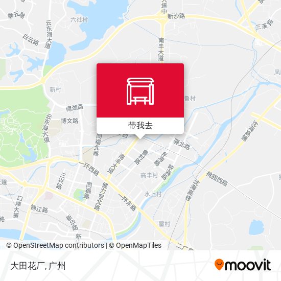 大田花厂地图