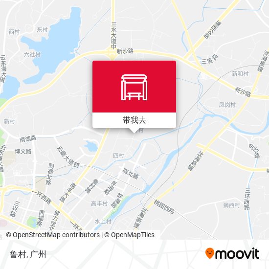 鲁村地图