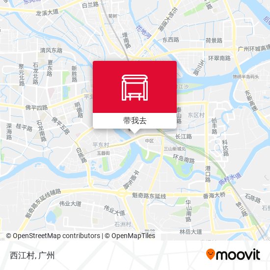 西江村地图