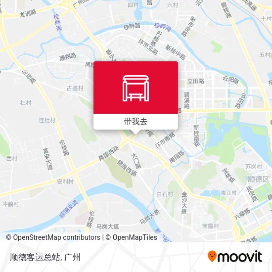 顺德客运总站地图