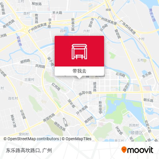 东乐路高坎路口地图