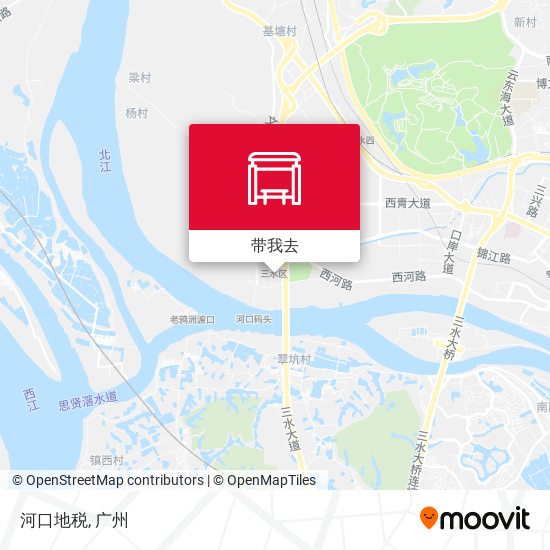 河口地税地图