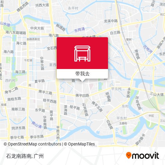 石龙南路南地图