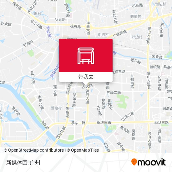 新媒体园地图