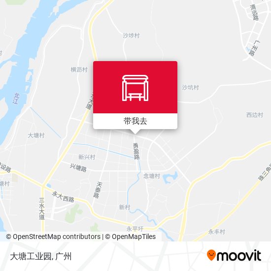 大塘工业园地图