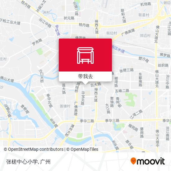 张槎中心小学地图