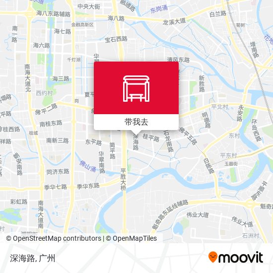 深海路地图