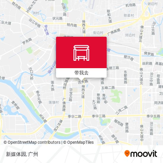 新媒体园地图