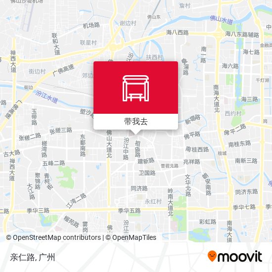 亲仁路地图