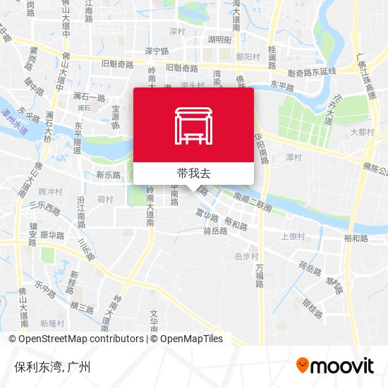 保利东湾地图
