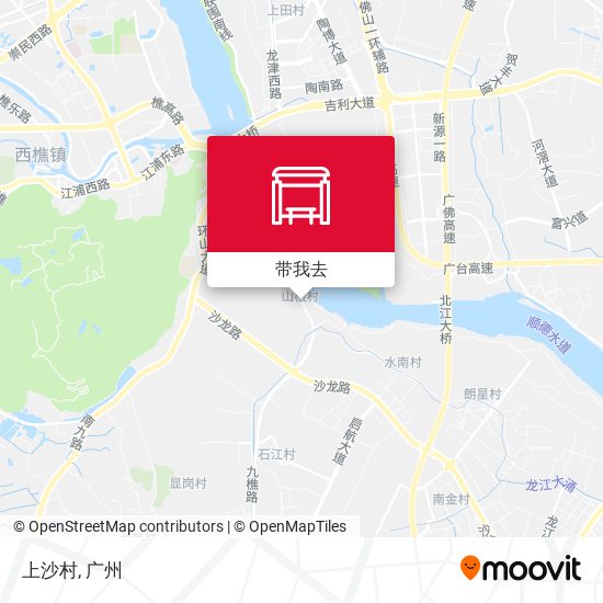 上沙村地图