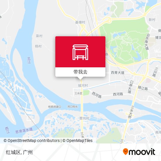 红城区地图