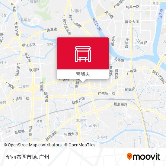 华丽布匹市场地图
