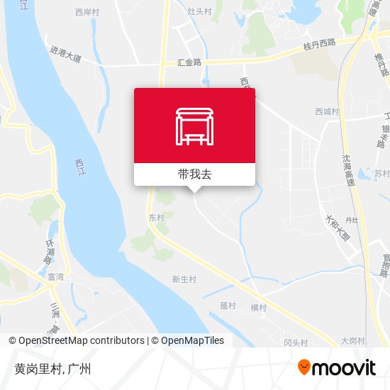 黄岗里村地图