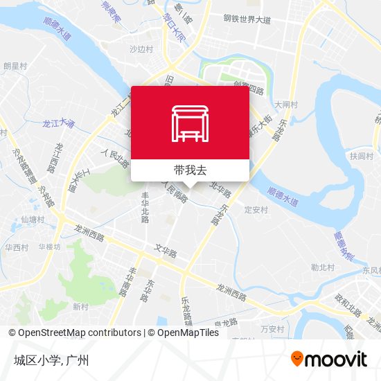 城区小学地图