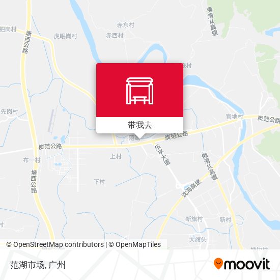 范湖市场地图
