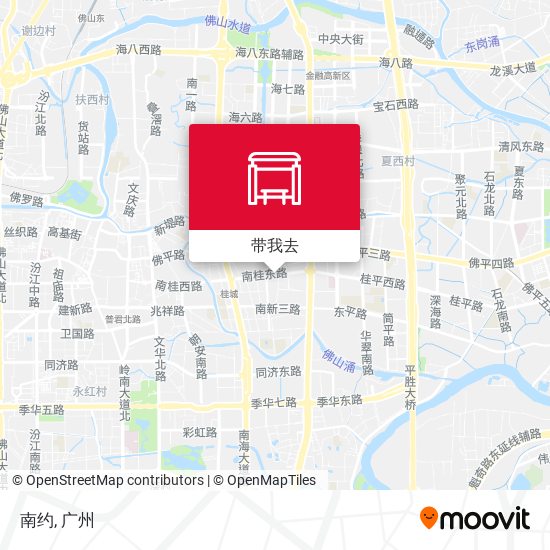 南约地图