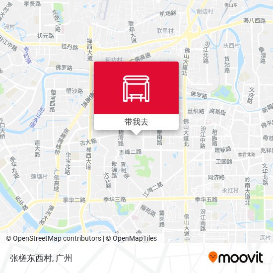 张槎东西村地图