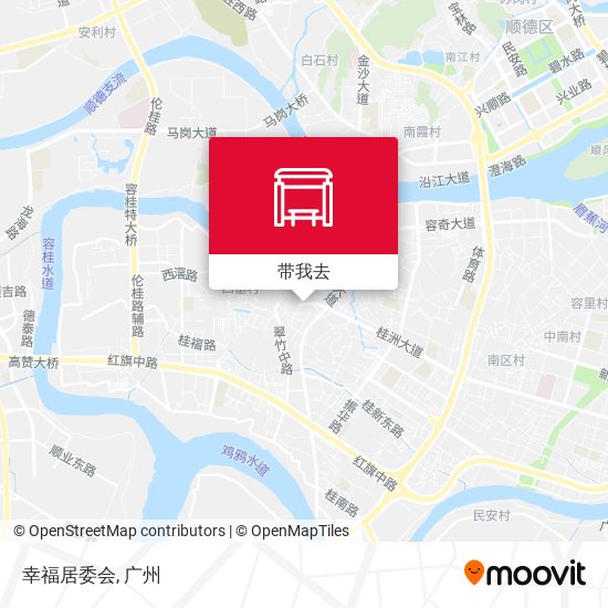 幸福居委会地图