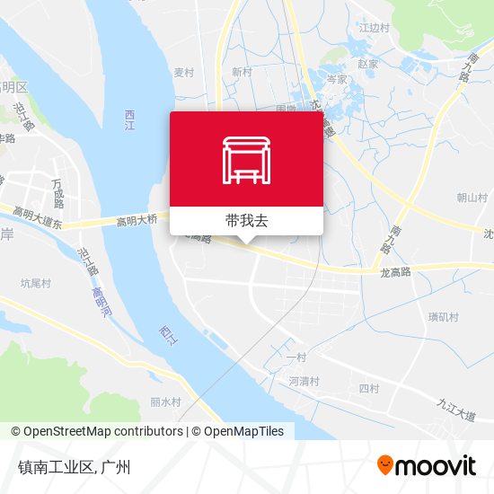 镇南工业区地图