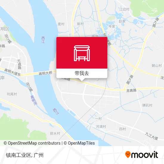 镇南工业区地图