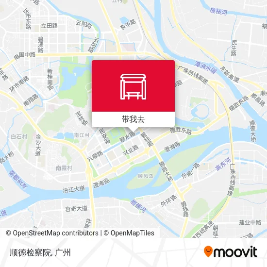 顺德检察院地图