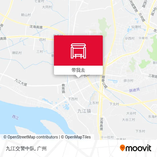 九江交警中队地图