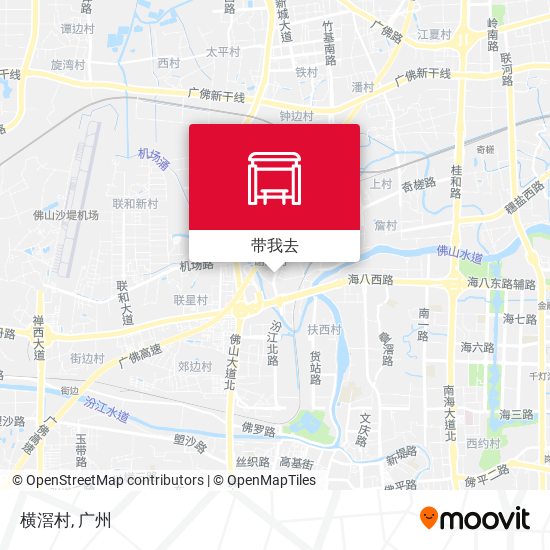 横滘村地图