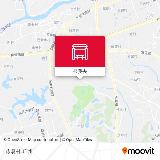 豸厦村地图
