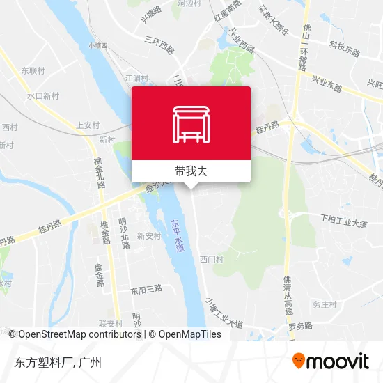 东方塑料厂地图