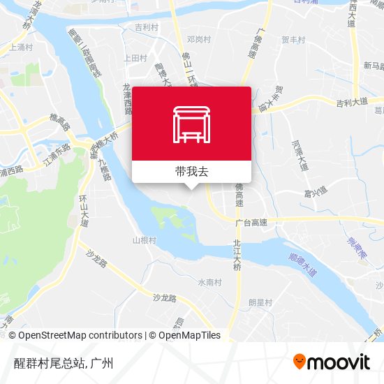 醒群村尾总站地图