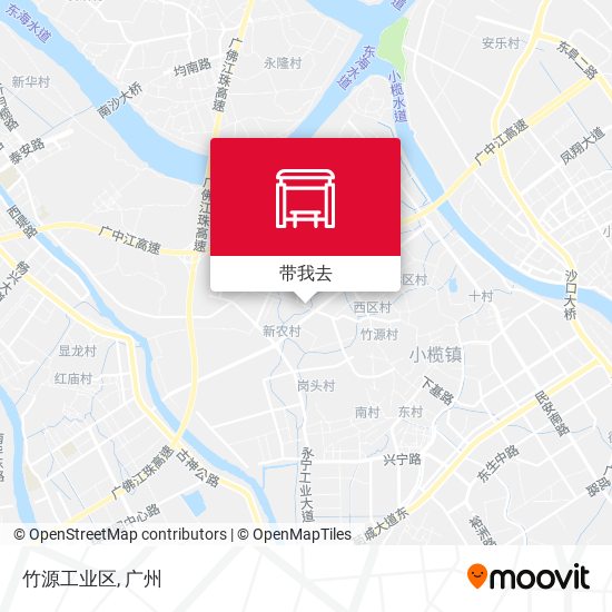 竹源工业区地图