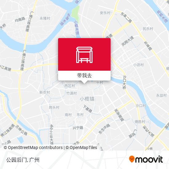 公园后门地图