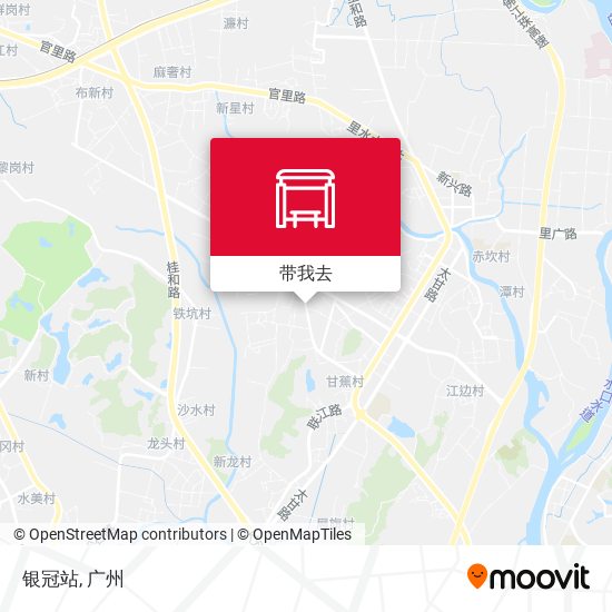 银冠站地图