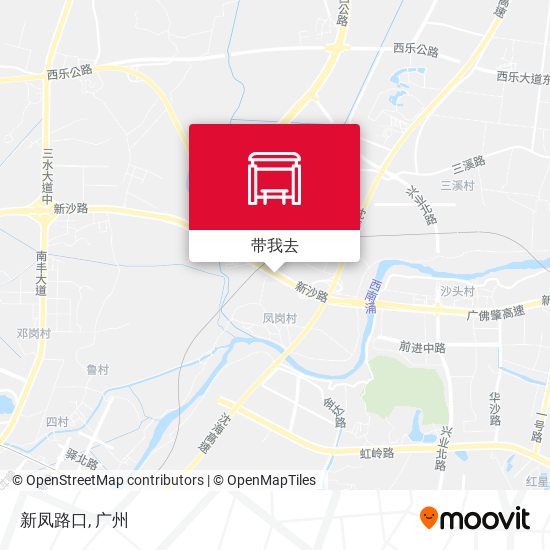 新凤路口地图