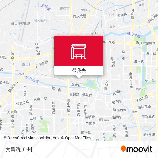 文昌路地图