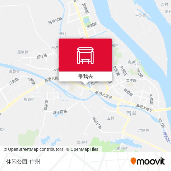 休闲公园地图