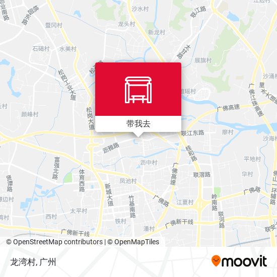 龙湾村地图