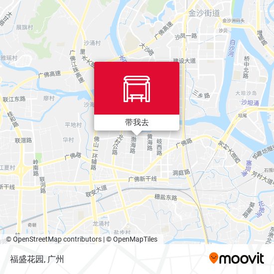 福盛花园地图