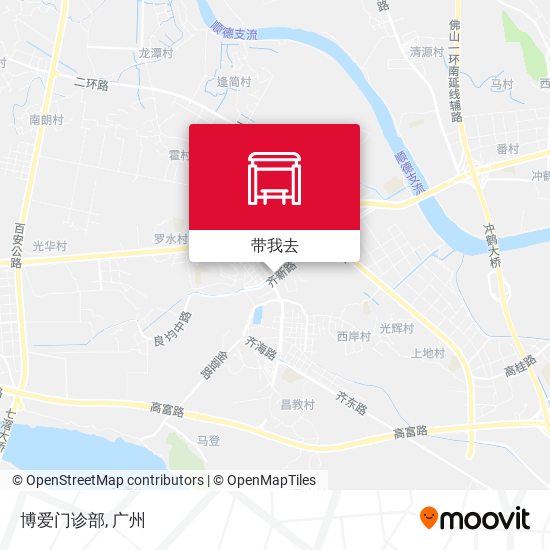 博爱门诊部地图