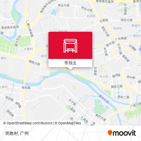 弼教村地图