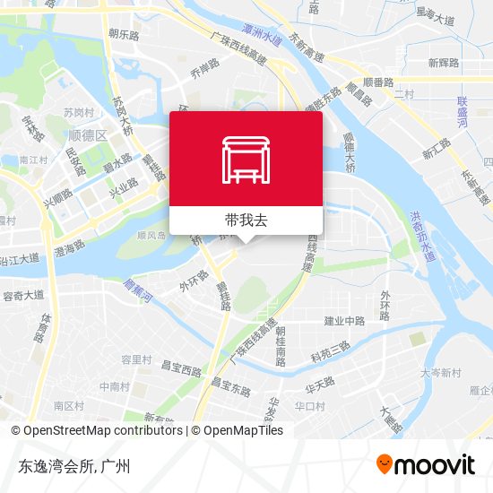 东逸湾会所地图