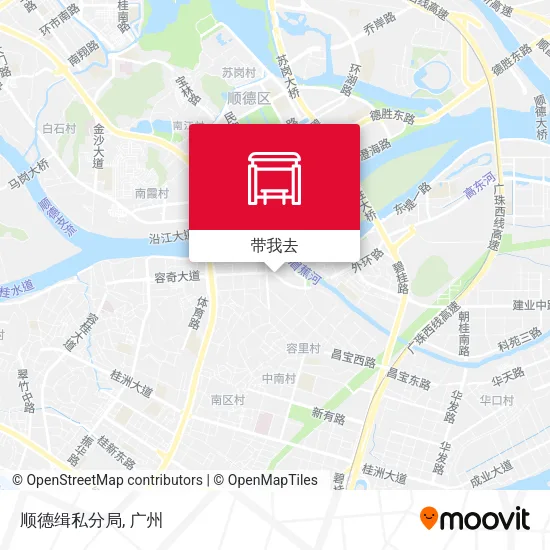 顺德缉私分局地图