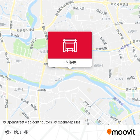 横江站地图