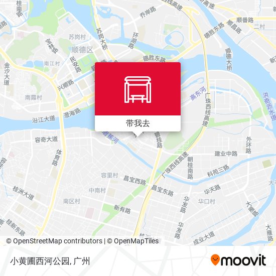 小黄圃西河公园地图
